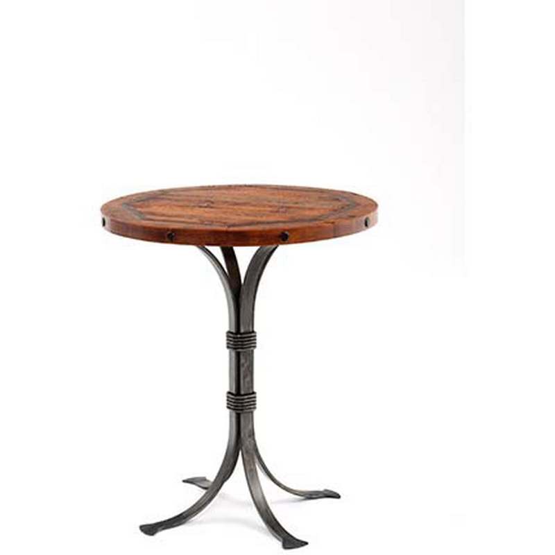 Deadwood Pub Table 30 36 And 42 Inch Round Standard  Green Gables