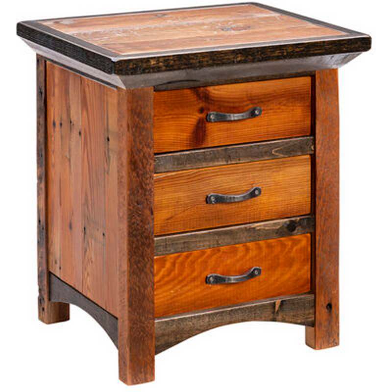 3 Drawer Nightstand  Green Gables