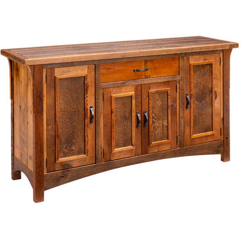 Mission 1 Drawer 4 Door Sideboard  Green Gables