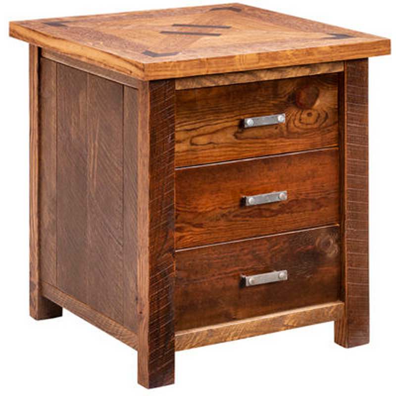 3 Drawer Nightstand  Green Gables