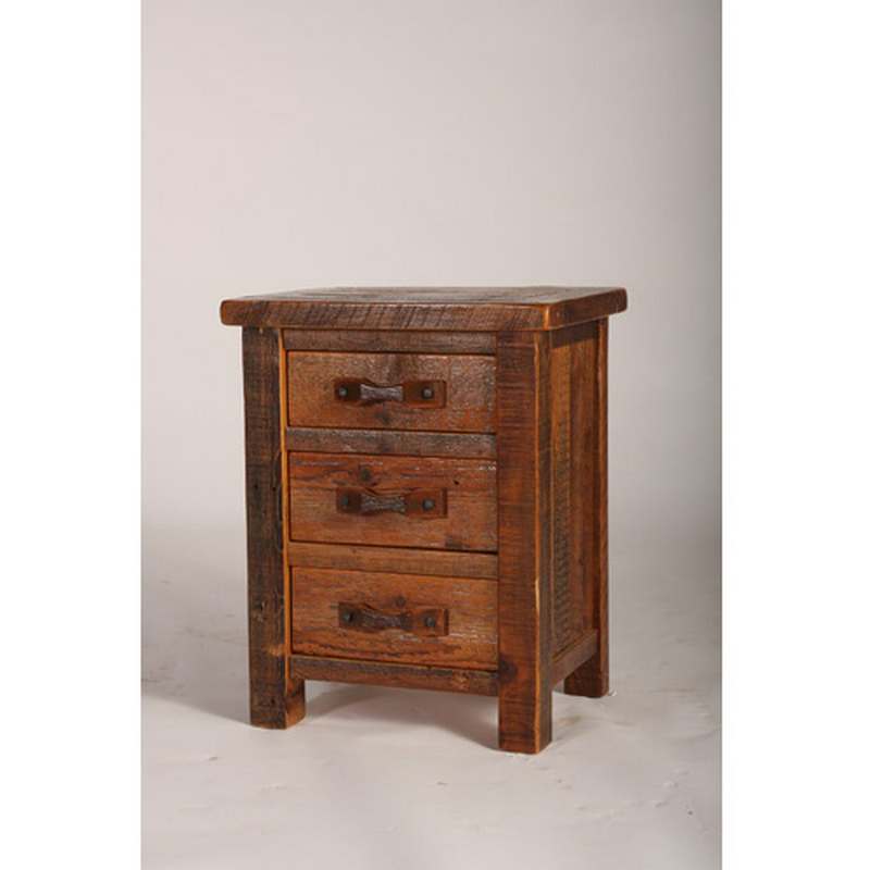 22 X 18 3 Drawer Nightstand  Green Gables