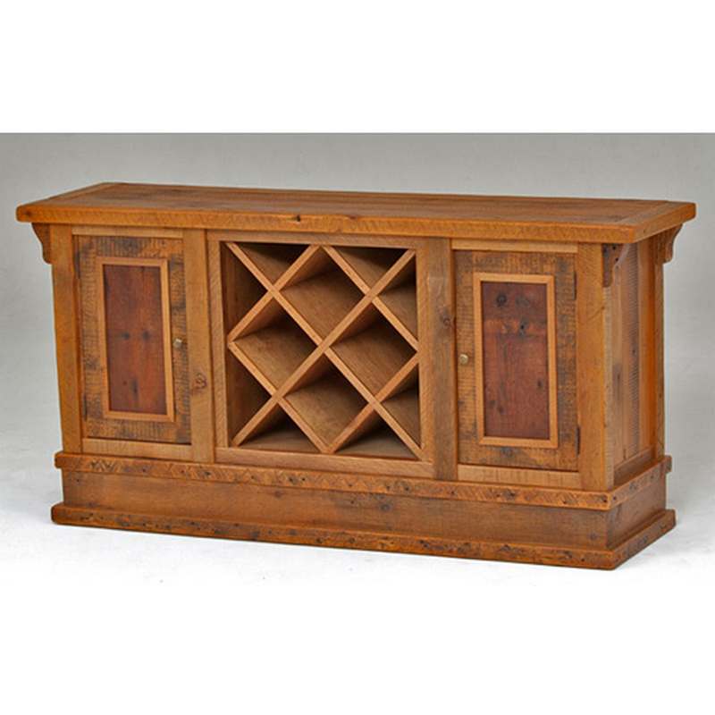 Entry Way Table With Wine Storage  Green Gables