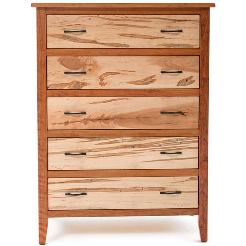 5 Drawer Chest Maple and Cherry Mix  Green Gables