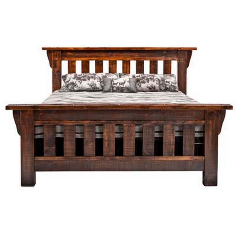 Timber Deluxe Queen Bed  Green Gables