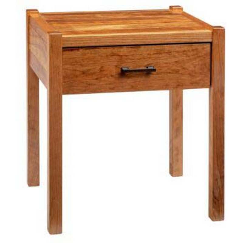 1 Drawer Nightstand Honey  Green Gables