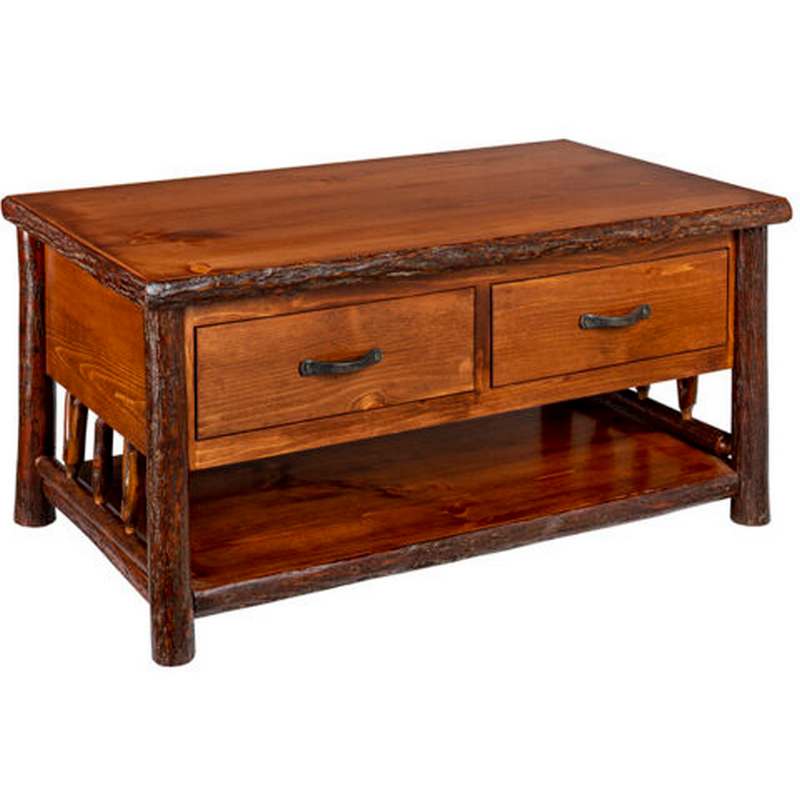 2 Drawer Coffee Table  Green Gables