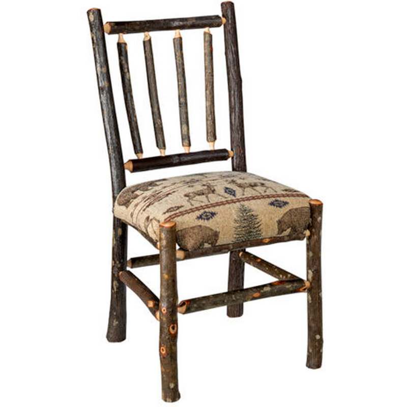 Side Chair With Rail Back  Green Gables