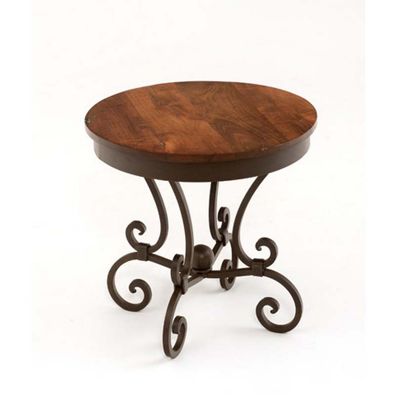 Tuscany Round End Table  Green Gables