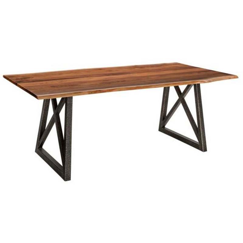 London Freeform Walnut Dining Table  Green Gables