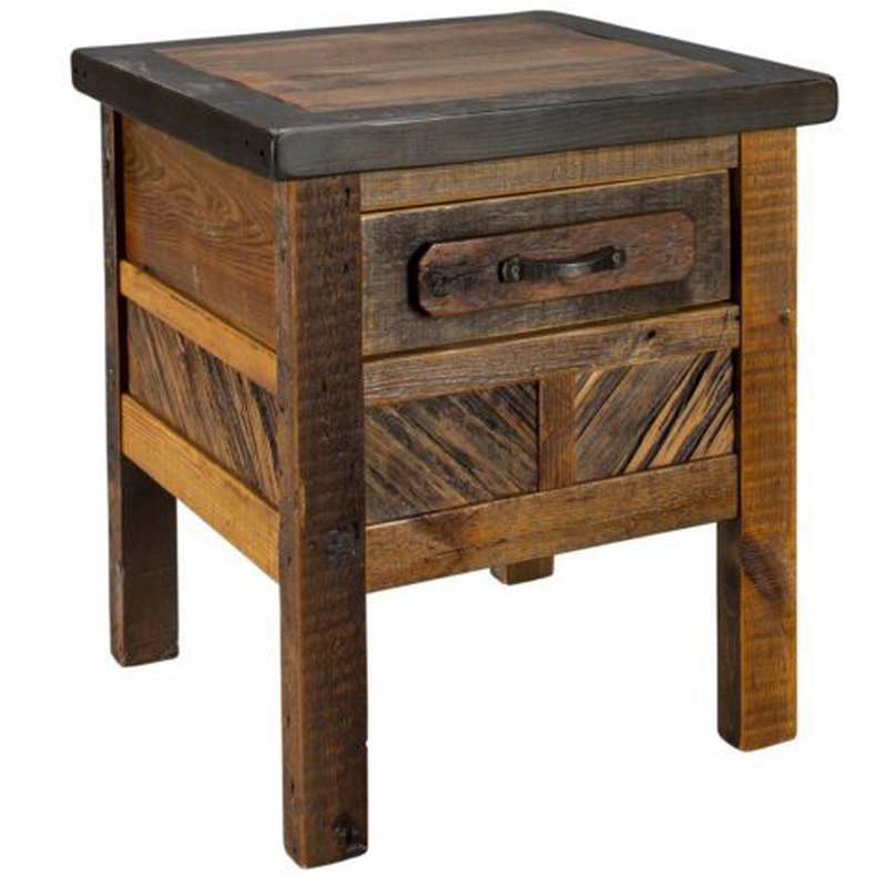 1 Drawer Side Table  Green Gables