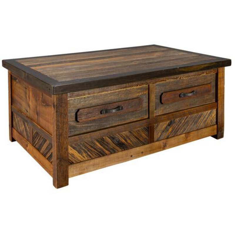 2 Drawer Coffee Table  Green Gables