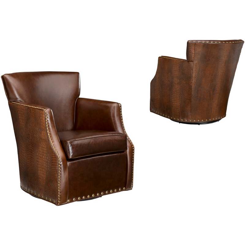 Swivel Chair QS Frame 2852-SW Leathercraft